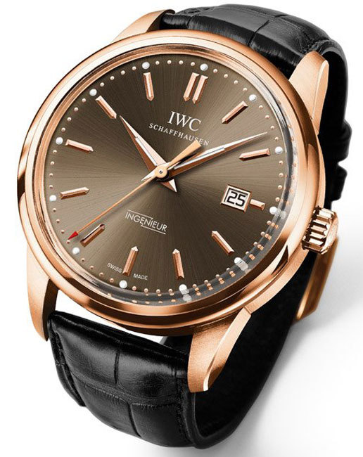 IWC Boutique Exclusive Edition 2012 : trois éditions exclusives en or rouge réservées aux boutiques