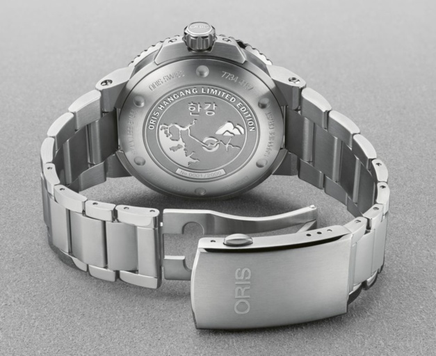 Oris Aquis Hangang Limited Edition : et au milieu coule une rivière... Oris Aquis Hangang Limited Edition : et au milieu coule une rivière...