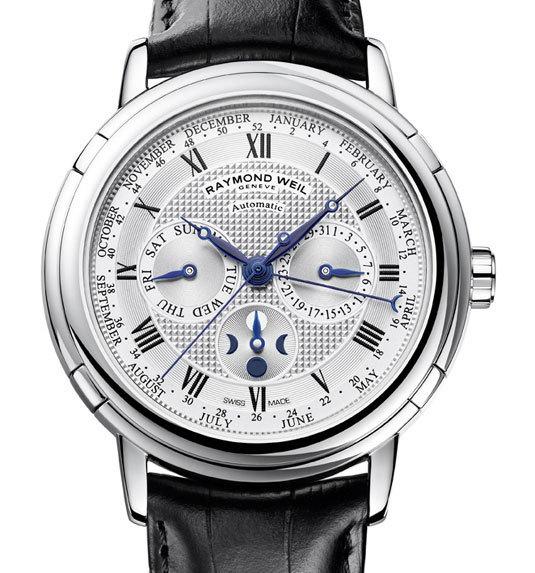 Raymond Weil Maestro phase de Lune semainier Raymond Weil Maestro phase de Lune semainier