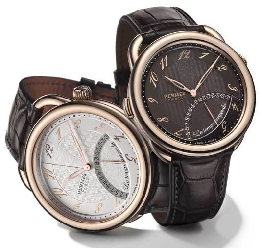 Hermès Arceau Le temps suspendu, version or rose Hermès Arceau Le temps suspendu, version or rose
