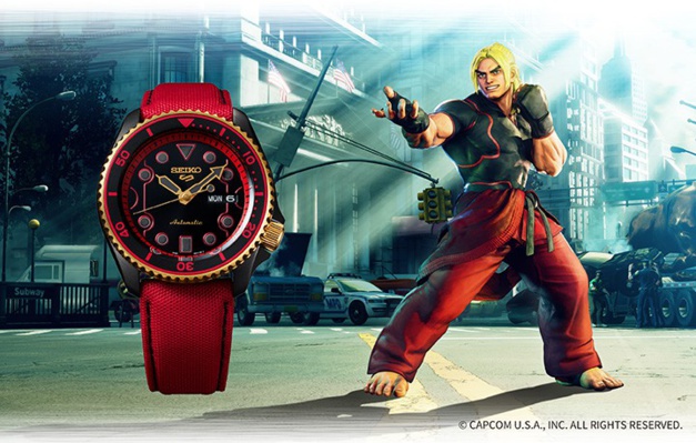 Seiko 5 Sports Street Fighter