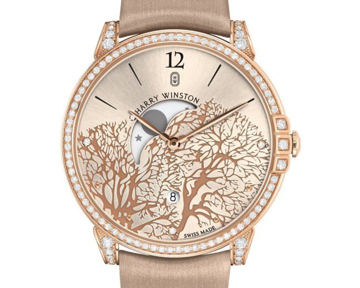 Harry Winston Midnight Moon Phase : lune romantique