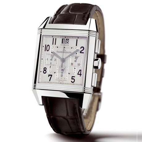 Reverso Squadra Chronograph GMT bracelet alligator