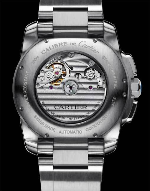 Chronographe Calibre de Cartier : un calibre manufacture de bien belle facture Chronographe Calibre de Cartier : un calibre manufacture de bien belle facture
