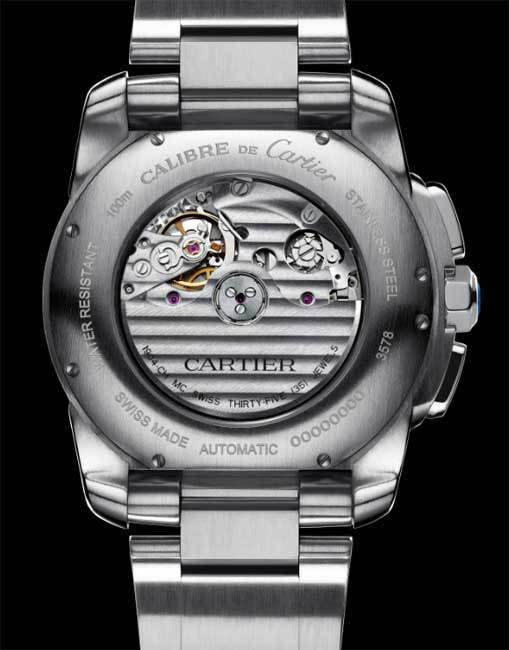 Chronographe Calibre de Cartier : un calibre manufacture de bien belle facture