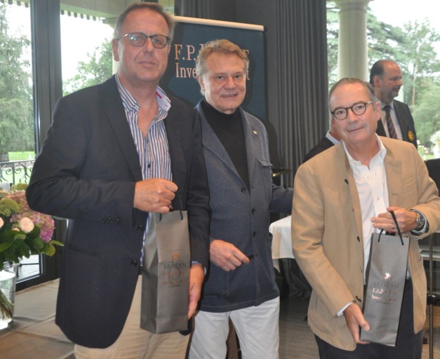 Eric Washer, F.P.Journe et Eric Heuzé. Eric Washer, F.P.Journe et Eric Heuzé.