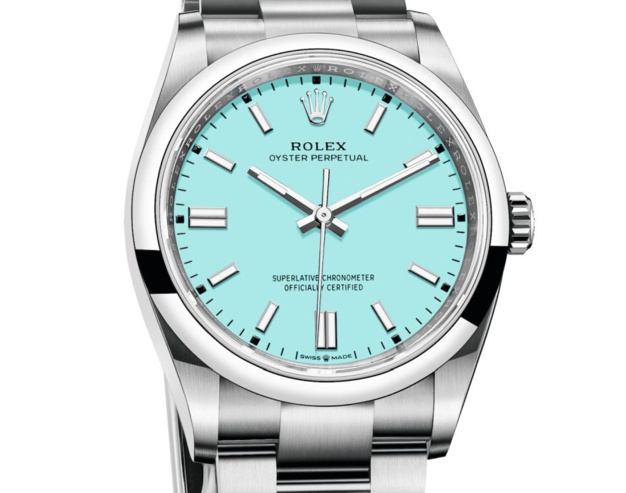 Rolex Oyster Perpetual : des couleurs et des heures