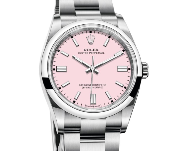 Rolex Oyster Perpetual : des couleurs et des heures