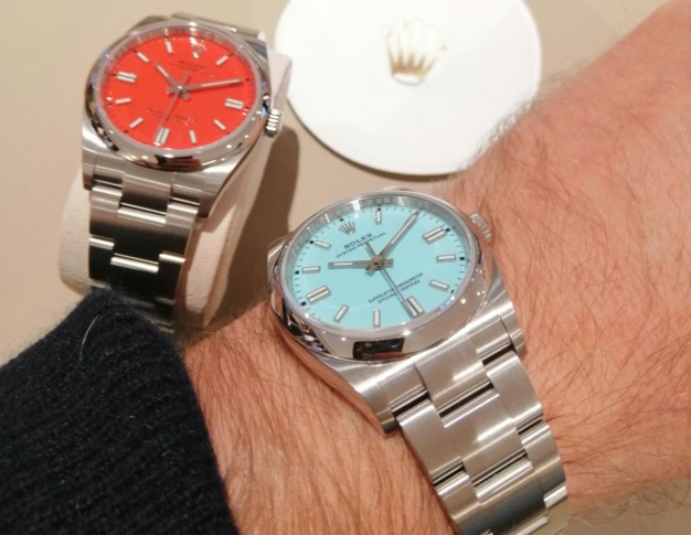 Rolex Oyster Perpetual : des couleurs et des heures Rolex Oyster Perpetual : des couleurs et des heures