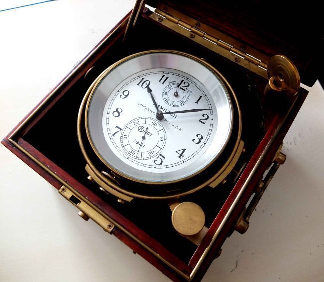 Le chronomètre de Marine Hamilton vu par Lionel Kallmann de l’Etoile d’Or Le chronomètre de Marine Hamilton vu par Lionel Kallmann de l’Etoile d’Or