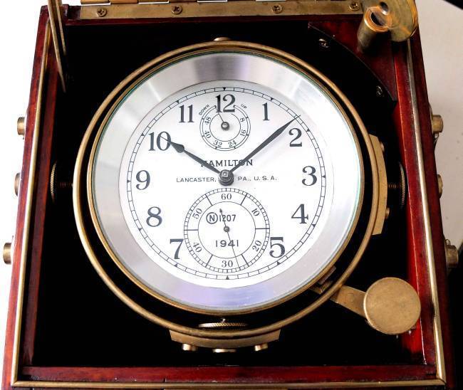 Le chronomètre de Marine Hamilton vu par Lionel Kallmann de l’Etoile d’Or Le chronomètre de Marine Hamilton vu par Lionel Kallmann de l’Etoile d’Or