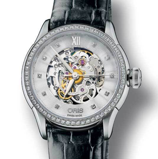 Oris Artelier Skeleton Diamonds : belle mécanique Oris Artelier Skeleton Diamonds : belle mécanique