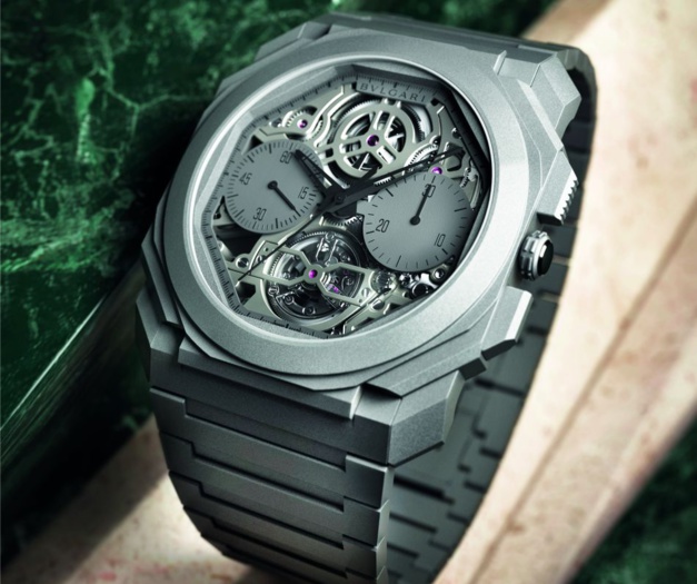 Bvlgari Octo Finissimo tourbillon chrono squelette automatique : un 6ème record du monde !