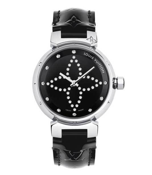Louis Vuitton Tambour Forever Black & White Louis Vuitton Tambour Forever Black & White