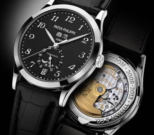 Patek Philippe : deux garde-temps en série limitée pour Tiffany