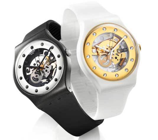 Swatch Silver Glam et Sunray Glam : deux Swatch très glamourous !