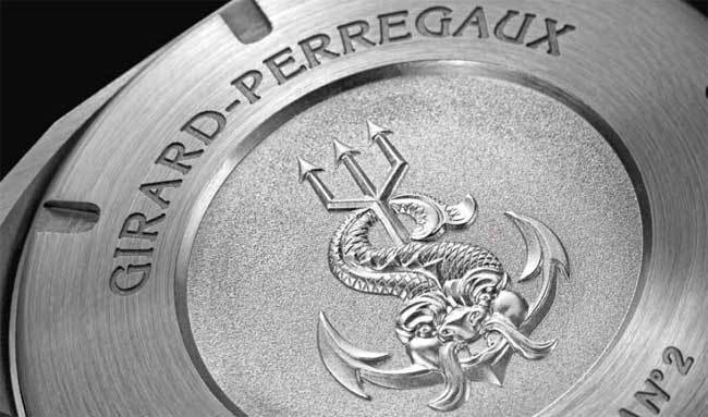 Girard-Perregaux Sea Hawk fond de boitier Girard-Perregaux Sea Hawk fond de boitier