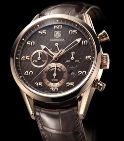 TAG Heuer Carrera Calibre 360 en or rose TAG Heuer Carrera Calibre 360 en or rose