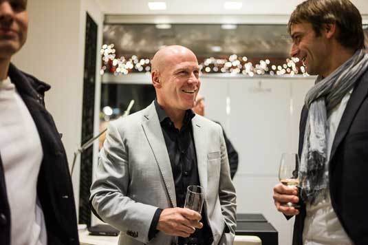 Corum : Didier Cuche présente sa collection dans la boutique Corum de Genève Corum : Didier Cuche présente sa collection dans la boutique Corum de Genève