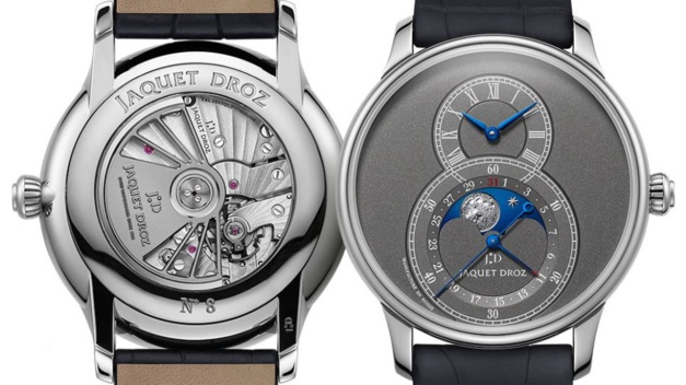Jaquet Droz Grande Seconde Moon : une nouvelle version avec cadran anthracite Jaquet Droz Grande Seconde Moon : une nouvelle version avec cadran anthracite