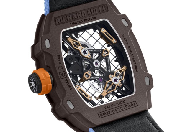Richard Mille RM 27-04 Tourbillon Rafael Nadal : dix ans déjà Richard Mille RM 27-04 Tourbillon Rafael Nadal : dix ans déjà
