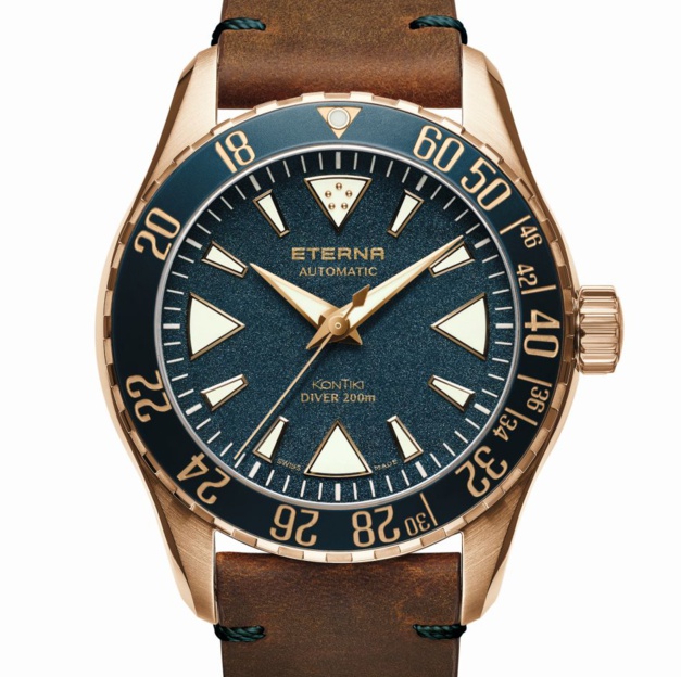 Kon Tiki : la "bronzo" d'Eterna se pare de bleu Kon Tiki : la "bronzo" d'Eterna se pare de bleu