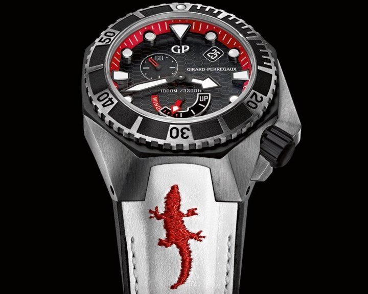 Girard-Perregaux Sea Hawk FOReverglades : croco for ever Sweetlove !