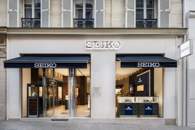 Seiko Paris : sa boutique de la rue Bonaparte entièrement réinterprétée Seiko Paris : sa boutique de la rue Bonaparte entièrement réinterprétée