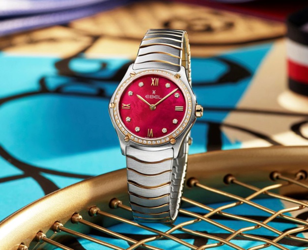Ebel Sport Classic Lady retro red Ebel Sport Classic Lady retro red