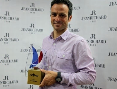 Franck Cammas, ambassadeur JeanRichard : Marin de l’année 2012