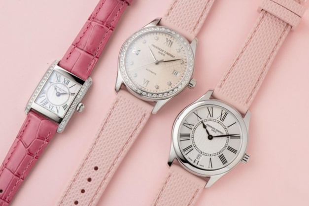 Frédérique Constant s'engage dans la lutte contre le cancer du sein Frédérique Constant s'engage dans la lutte contre le cancer du sein