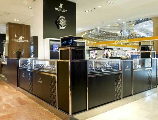 Corner Hublot aux Galeries Lafayette