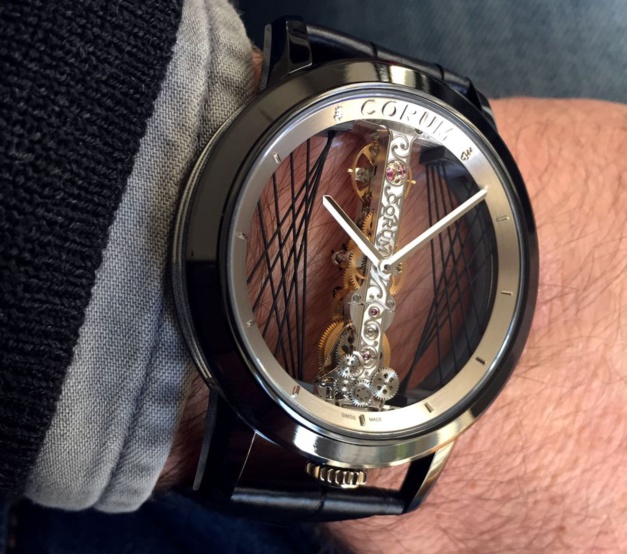 Golden Bridge : dix exemplaires pour les dix de collaboration entre Corum et Dubail Golden Bridge : dix exemplaires pour les dix de collaboration entre Corum et Dubail