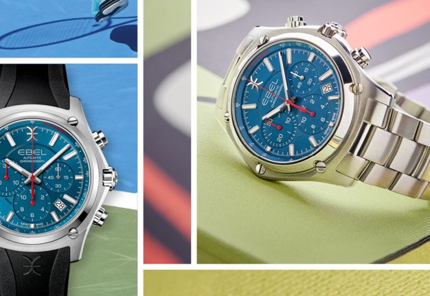 Ebel Chrono Discovery Blue : une montre sport-chic avec cadran bleu de France Ebel Chrono Discovery Blue : une montre sport-chic avec cadran bleu de France