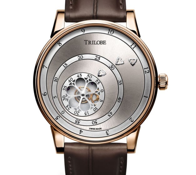 Trilobe Les Matinaux : de l'or rose pour le nouveau calibre X-Centric Trilobe Les Matinaux : de l'or rose pour le nouveau calibre X-Centric