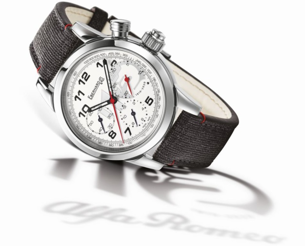 Eberhard & Co chrono 110ème anniversaire d'Alfa Roméo Eberhard & Co chrono 110ème anniversaire d'Alfa Roméo