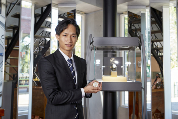 Young Talent Competition : remise du prix à Norifumi Seki au sein de la boutique F.P. Journe Tokyo