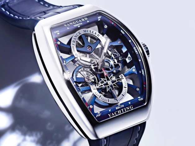 Franck Muller Vanguard Yachting Anchor Skeleton : esprit nautique