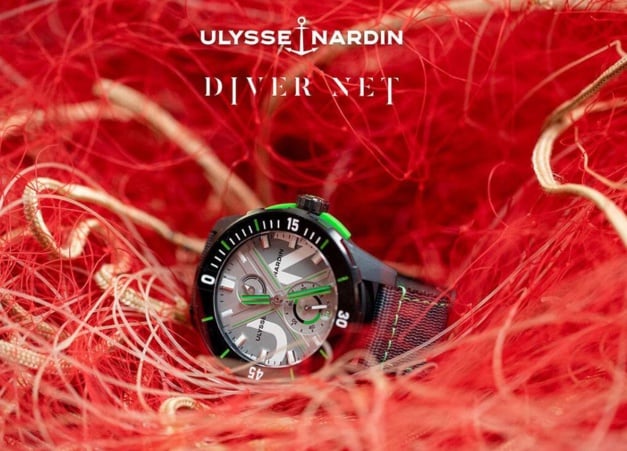 Diver Net : un concept-watch Ulysse Nardin né de l'océan et pour l'océan Diver Net : un concept-watch Ulysse Nardin né de l'océan et pour l'océan