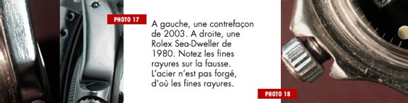 Montres de contrefaçon : introduction de Fabrice Guéroux, spécialiste de la question