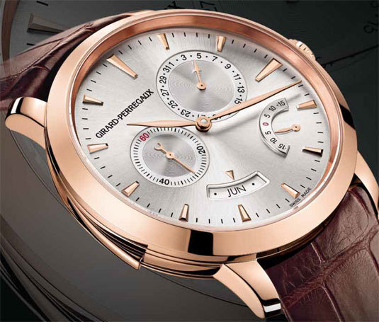 Girard-Perregaux 1966 répétition minutes, calendrier annuel et équation du temps Girard-Perregaux 1966 répétition minutes, calendrier annuel et équation du temps