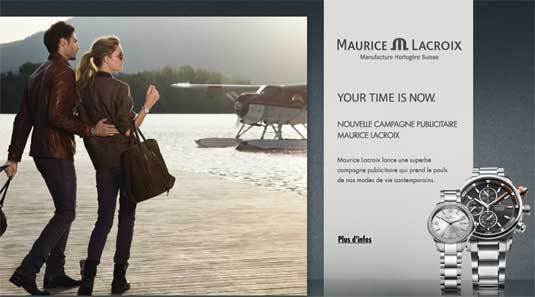 Your time is now, Maurice Lacroix