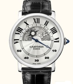 Rotonde de Cartier jour et nuit