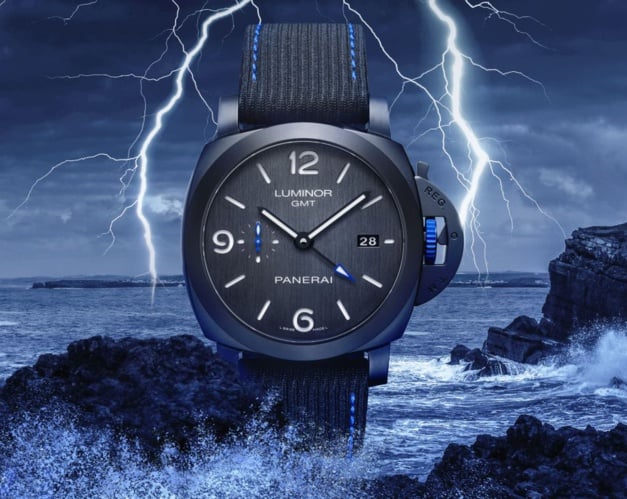 Panerai Luminor GMT Bucherer Blue Edition : série limitée à 288 exemplaires Panerai Luminor GMT Bucherer Blue Edition : série limitée à 288 exemplaires