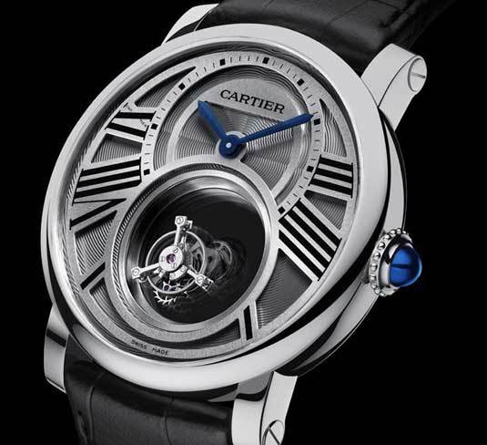 Rotonde Cartier Double Tourbillon Mystérieux ; crédit photo Vincent Wulveryck / Cartier Rotonde Cartier Double Tourbillon Mystérieux ; crédit photo Vincent Wulveryck / Cartier
