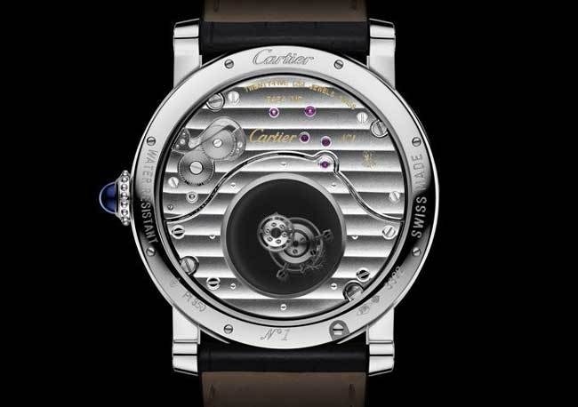 Rotonde Cartier Double Tourbillon Mystérieux ; crédit photo Vincent Wulveryck / Cartier Rotonde Cartier Double Tourbillon Mystérieux ; crédit photo Vincent Wulveryck / Cartier