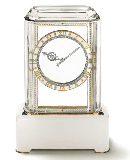 Pendule mystérieuse « Modèle A » crédit photo Nick Welsh, Collection Cartier