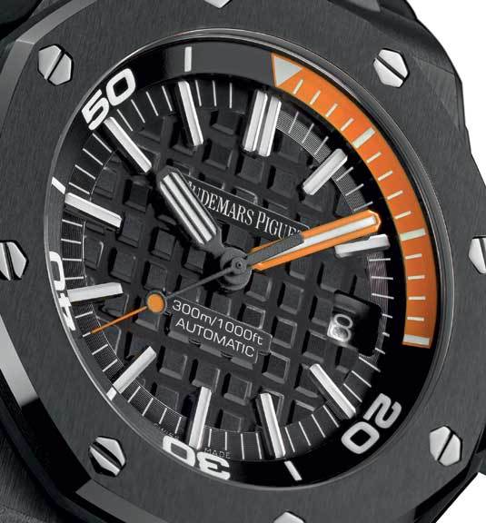 Audemars Piguet Royal Oak Offshore Diver 42 mm : belle et puissante grâce à la céramique noire