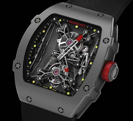 Richard Mille Tourbillon RM 27-01 Rafael Nadal : un gramme de moins, mais ça compte ! Richard Mille Tourbillon RM 27-01 Rafael Nadal : un gramme de moins, mais ça compte !