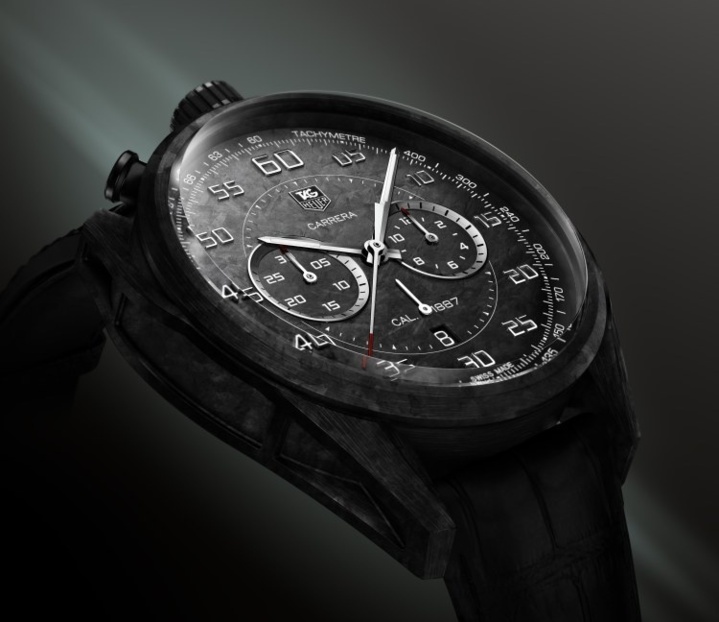 TAG Heuer Carrera CMC concept chronographe : ultra-léger et ultra-résistant TAG Heuer Carrera CMC concept chronographe : ultra-léger et ultra-résistant